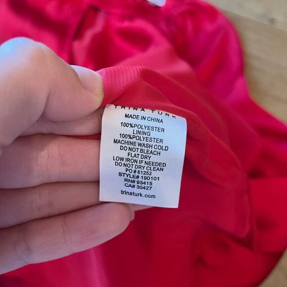 Trina Turk Water Lily Top - Red - Picture 5 of 5